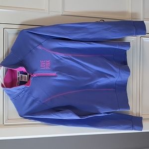 Victoria secret pink half zip sweatshirt